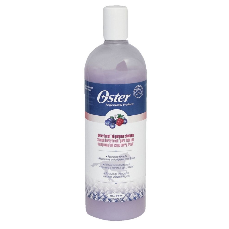 Shampoing vitaminé Berry Fresh pour chevaux - OSTER