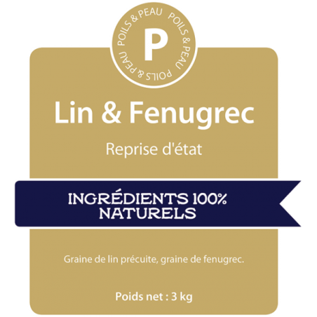 Lin et fenugrec sac - HILTON HERBS