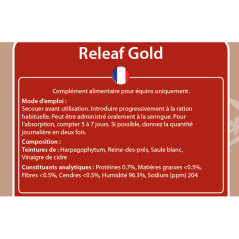 Releaf Gold, Hilton Herbs, teinture, anti-inflammatoire