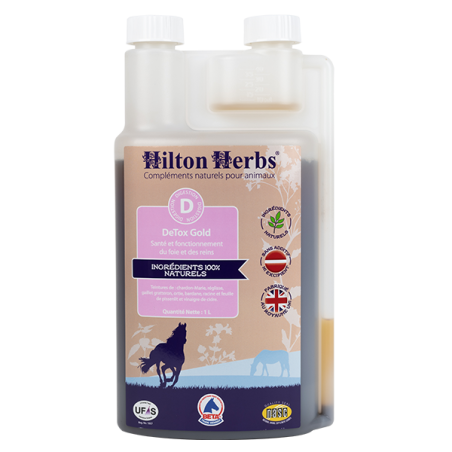 DE-TOX GOLD - hilton herbs, drainage, pour le bon fonctionement hépatique