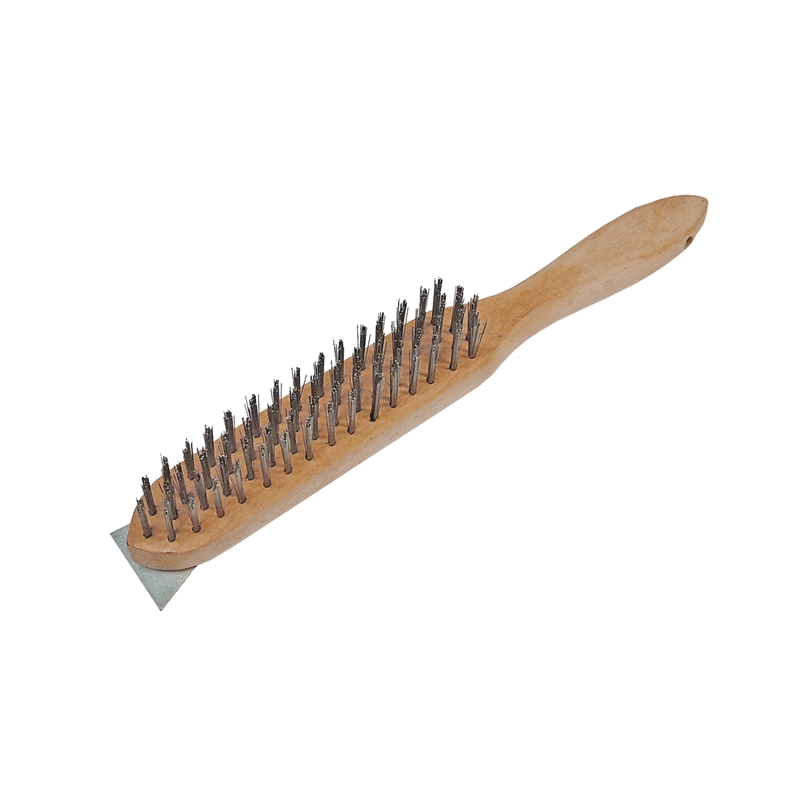 Brosse avec grattoir - grande taille