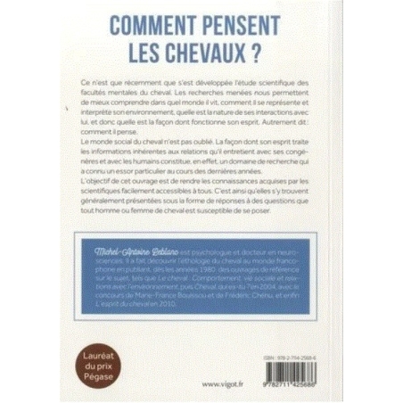 Livre "Comment Pensent Les Chevaux ?" - Vigot