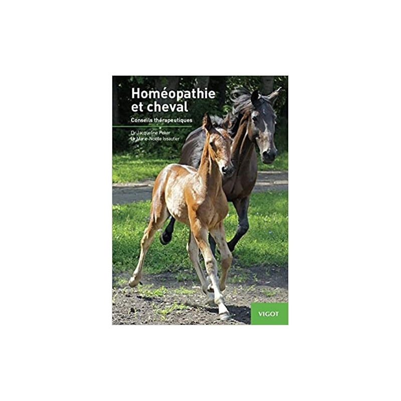 Livre "Homéopathie et cheval" - Vigot