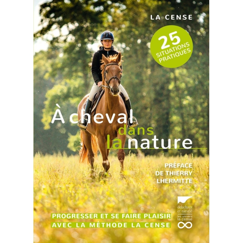 Livre "A cheval dans la nature - Progresser et se faire plaisir" - La cense