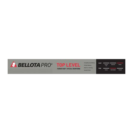 BELLOTA PRO+ TOP LEVEL, râpe professionnelle de maréchalerie, de parage des chevaux