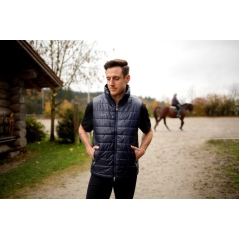 Gilet surpiqué sans manche Covalliero Homme