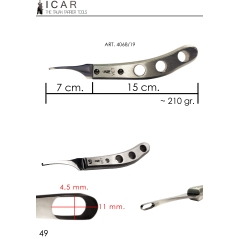 Rénette anneau alu  véto- ICAR