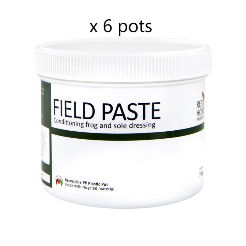 Lot de 6 Field Paste 750 gr - RED HORSE