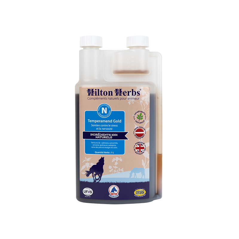 Temperamend Gold - Calmant naturel pour chevaux- HILTON HERBS