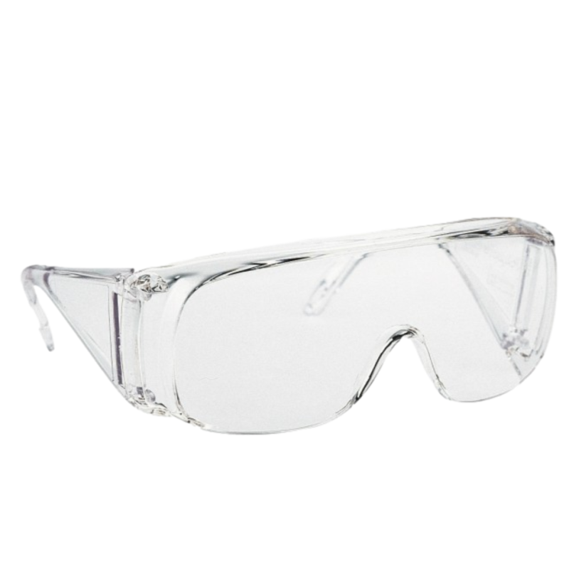 Lunette de protection visiteur incolores - bouton optical