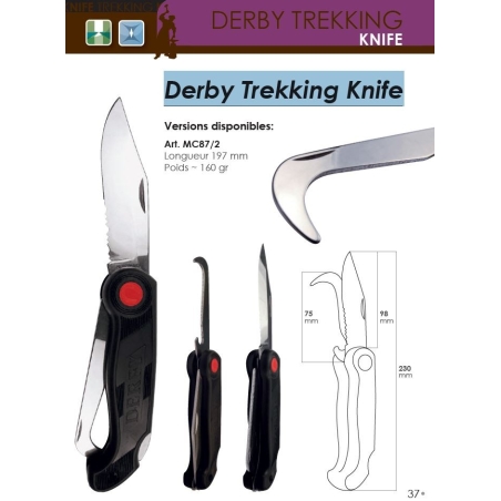 Couteau de randonnée Derby trekking Knife - ICAR