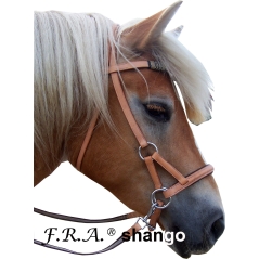 bridon sidepull - shango F.R.A., type western, finition cuir