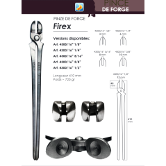 Pince de forge Firex - ICAR