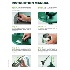 DIAMOND TRAINING HOOF STAND SET