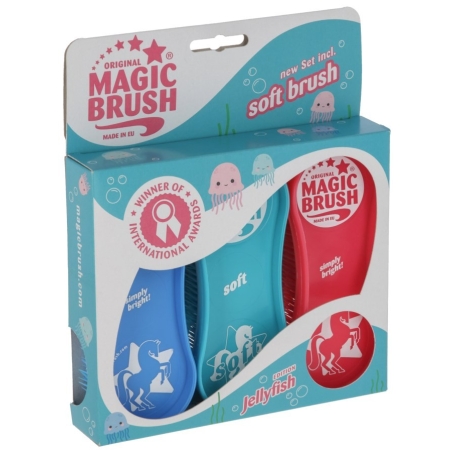 Kit de brosses Jellyfish - MAGIC BRUSH - KERBL