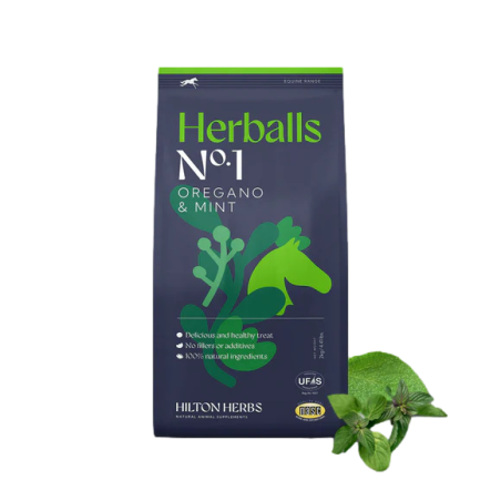 Herballs - Friandises naturelles N° 1 - Origan & Menthe - HILTON HERBS