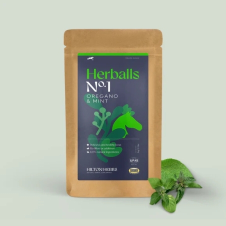 Herballs - Friandises naturelles N° 1 - Origan & Menthe - HILTON HERBS
