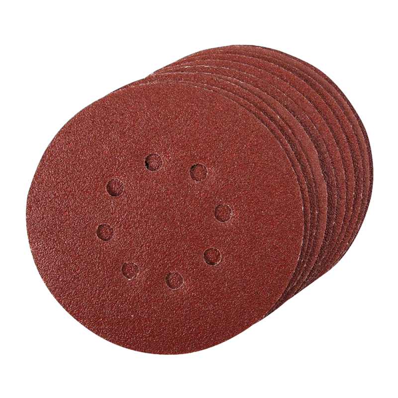 Disques abrasifs perforés auto-agrippants lot de 10 - SILVERLINE